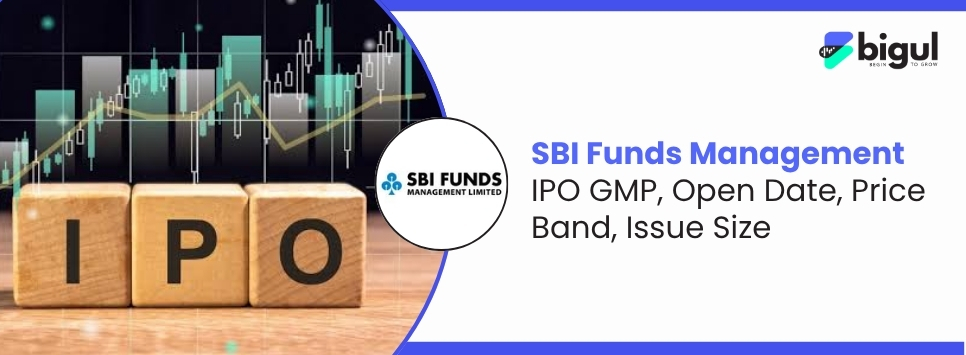 SBI Funds Management IPO 2026 showing GMP, price band, issue size, allotment date, lot size and listing details